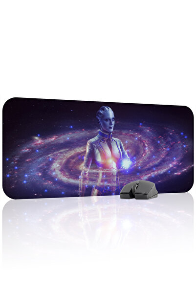 mousepad bastir لوحة ماوس الألعاب المطاطية Mass Effect مانع للانزلاق V4 - 70x...