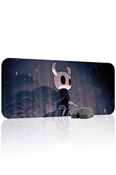 mousepad bastir لوحة ماوس الألعاب المطاطية المخيطة من هولو نايت مانع للانزلاق...