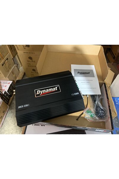 Dynamat Deniz Sound Garage Joker-1200.1d Mono Amfi Bas Kontrollü 1x1200 Rms..