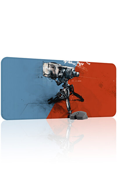 mousepad bastir لوحة ماوس الألعاب المطاطية المخيطة من تيم فورترس مانع للانزلا...