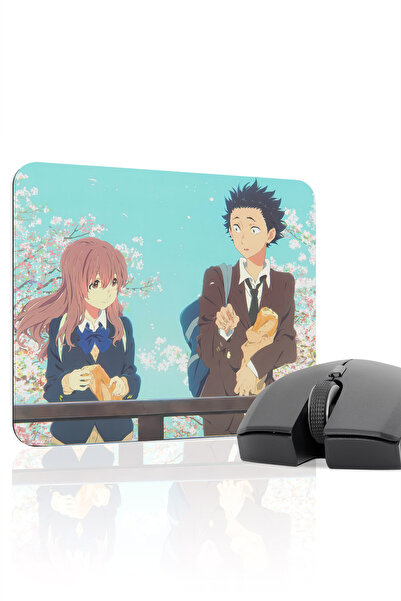 mousepad bastir لوحة ماوس للألعاب من المطاط المخيط من نوع Koe no Katachi مانع...