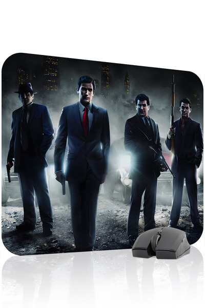 mousepad bastir لوحة ماوس الألعاب المطاطية المخيطة من Mafia مانع للانزلاق V5 ...