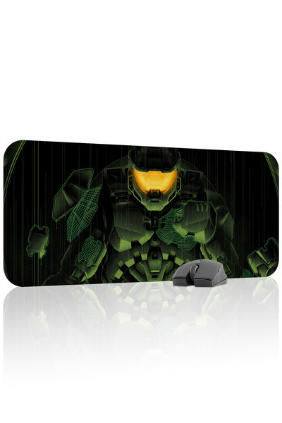 mousepad bastir لوحة ماوس الألعاب المطاطية المخيطة من هالو مانع للانزلاق V2 -...