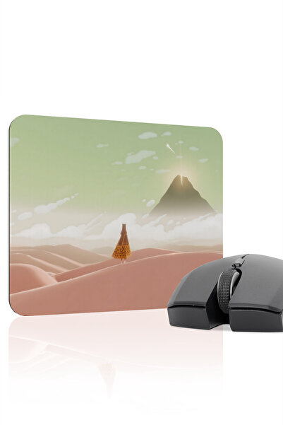 mousepad bastir لوحة ماوس الألعاب المطاطية المخيطة Journey مانع للانزلاق V1 -...