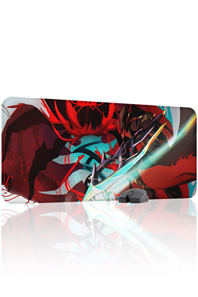 mousepad bastir لوحة ماوس الألعاب المطاطية المخيطة Gurren Lagann مانع للانزلا...