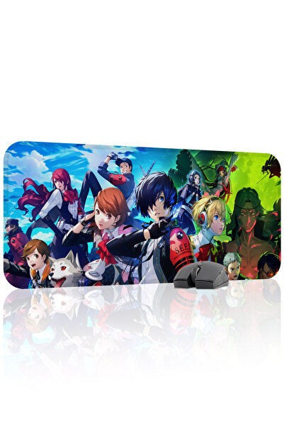 mousepad bastir لوحة ماوس للألعاب من المطاط المخيط من بيرسونا 3 مانع للانزلاق...