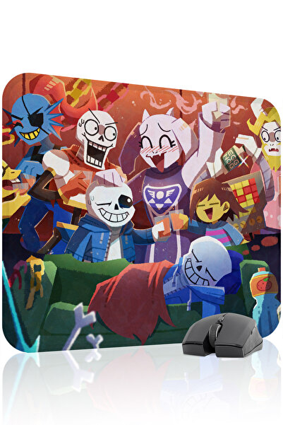 mousepad bastir Undertale مانع للانزلاق لوحة ماوس مطاطية مخيطة V2 - 48X40 XL ...
