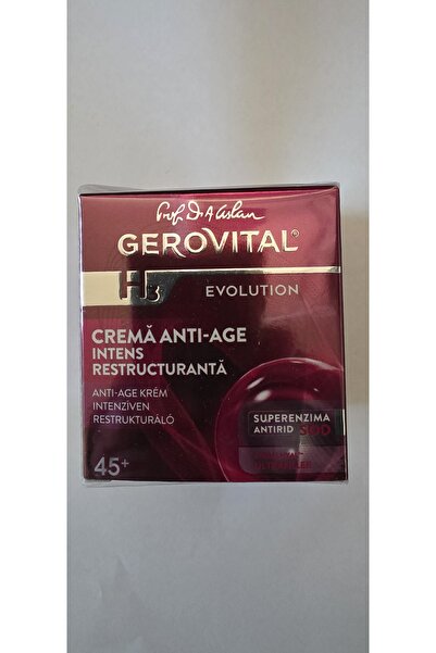 GEROVITAL Fiole H3 Evolution cu acid hialuronic 5%, 10 buc x 2 ml