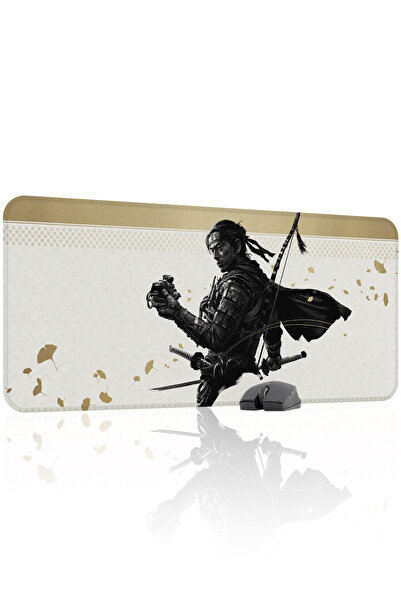mousepad bastir لوحة ماوس الألعاب المطاطية المخيطة من Ghost of Tsushima مانع ...