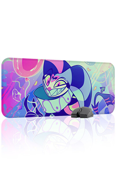 mousepad bastir Helluva Boss Kaymaz Dikişli Kauçuk Oyuncu Mousepad V3 - 70x30...