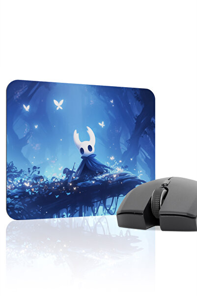 mousepad bastir لوحة ماوس الألعاب المطاطية المخيطة من هولو نايت مانع للانزلاق...