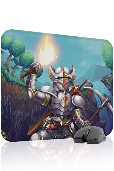 mousepad bastir Terraria Αντιολισθητικό Ραμμένο λαστιχένιο mousepad παιχνιδιώ...