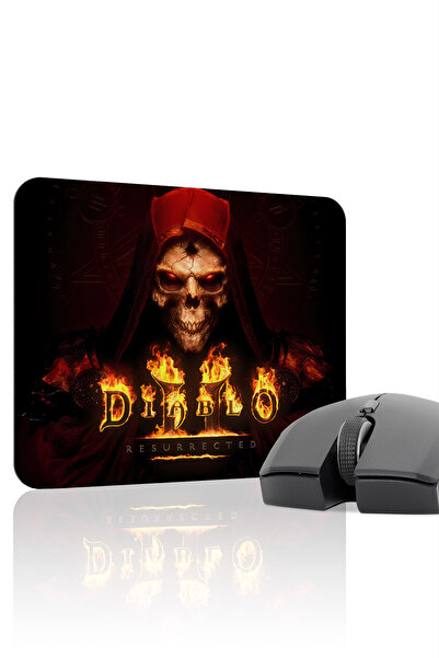 mousepad bastir Диабло Неплъзгащ се геймърски пад за мишка с шевове от каучук...