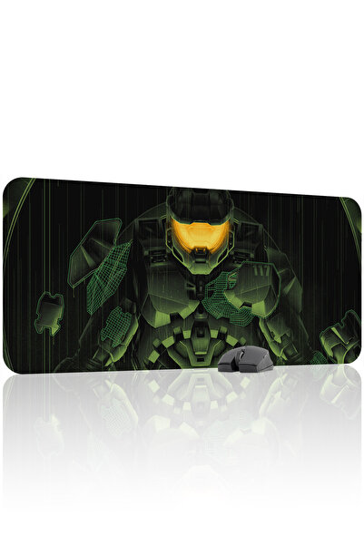 mousepad bastir لوحة ماوس الألعاب المطاطية المخيطة من هالو مانع للانزلاق V2 -...