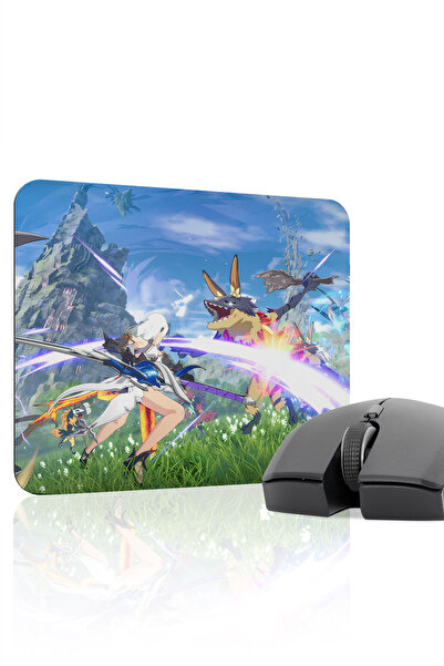 mousepad bastir Blue Protocol Star Resonance Stitched Rubber Gaming Mousepad ...
