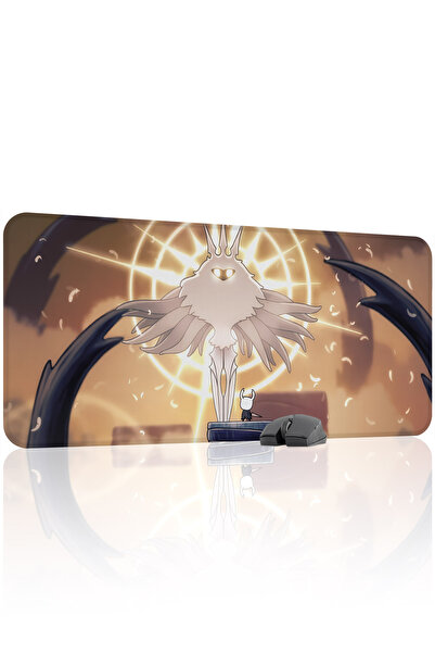 mousepad bastir لوحة ماوس الألعاب المطاطية المخيطة مانع للانزلاق من هولو نايت...