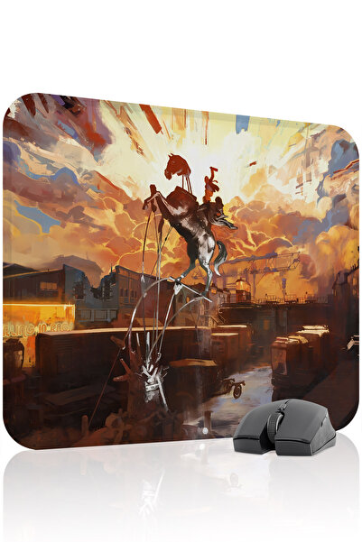 mousepad bastir لوحة ماوس للألعاب من ديسكو إليزيوم مانع للانزلاق مصنوعة من ال...