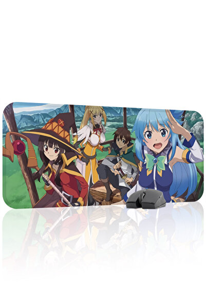 mousepad bastir Mousepad pentru jocuri KonoSuba antialunecare din cauciuc cus...