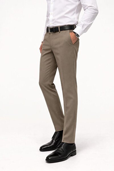 CLASSİCS MEN Caserta Regular Fit Stretch Fabric Men's Fabric Trousers - 7558