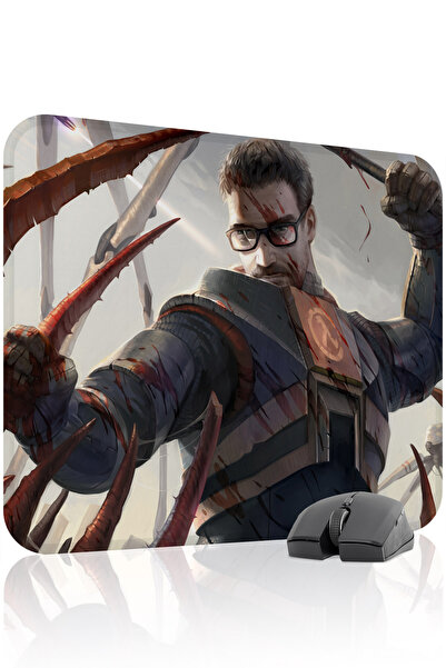 mousepad bastir لوحة ماوس الألعاب المطاطية المخيطة من هاف لايف مانع للانزلاق ...