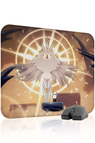 mousepad bastir لوحة ماوس الألعاب المطاطية المخيطة من هولو نايت مانع للانزلاق...