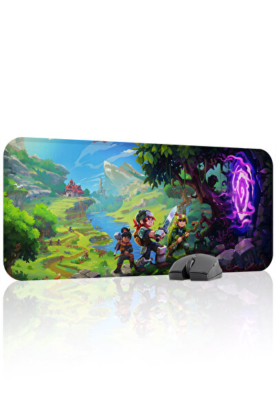 mousepad bastir لوحة ماوس للألعاب من Hytale مانع للانزلاق مصنوعة من المطاط ال...