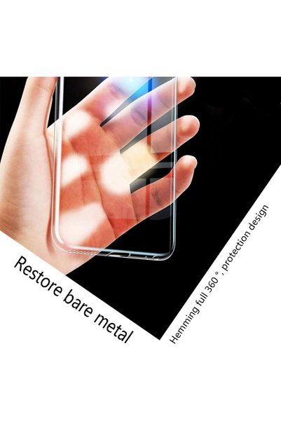 Deppo Trend حافظة حماية للكاميرا متوافقة مع هاتف iNfinix Smart 10، غطاء سيليكون شفاف شفاف مرن