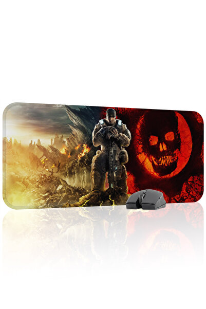 mousepad bastir Gears of War Αντιολισθητικό Ενισχυμένο λαστιχένιο mousepad γι...