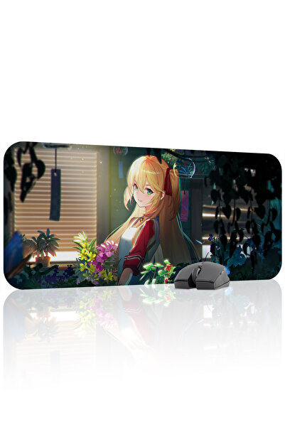 mousepad bastir لوحة ماوس ألعاب مطاطية مخيطة من Azur Lane مانع للانزلاق V4 - ...