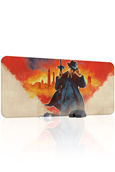 mousepad bastir Mafia Non-Slip Stitched Rubber Gaming Mousepad V2 - 90X40 XXL...