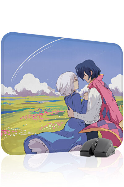 mousepad bastir Howl's Moving Castle Mousepad de gaming din cauciuc cusut V1 ...