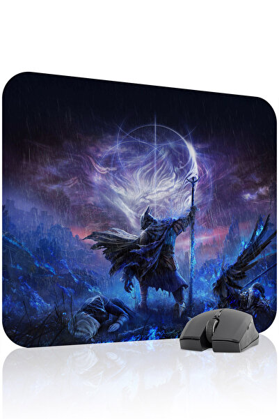 mousepad bastir لوحة ماوس للألعاب من المطاط المخيط يدويًا من Elden Ring مانع ...