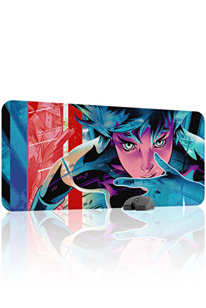 mousepad bastir Ghost in the Shell Stitched Rubber Gaming Mousepad V5 - 90X40...