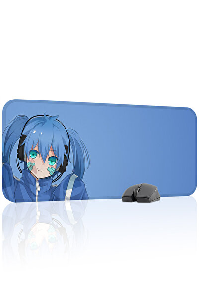 mousepad bastir لوحة ماوس الألعاب المطاطية المخيطة من Kagerou Project مانع لل...
