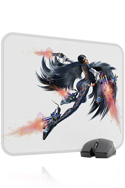 mousepad bastir لوحة ماوس للألعاب من Bayonetta مانع للانزلاق مصنوعة من المطاط...