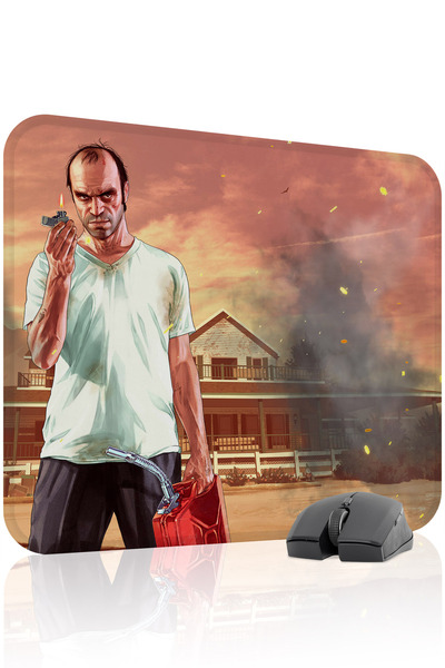mousepad bastir GTA 5 antialunecare Mousepad pentru jocuri din cauciuc cusut ...