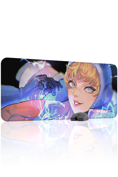 mousepad bastir لوحة ماوس ألعاب Apex Legends مانع للانزلاق Dikişli Rubber Pla...