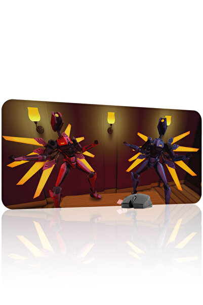 mousepad bastir Ultrakill مانع للانزلاق Dikişli Kauçuk Oyuncu Mousepad V4 - 9...