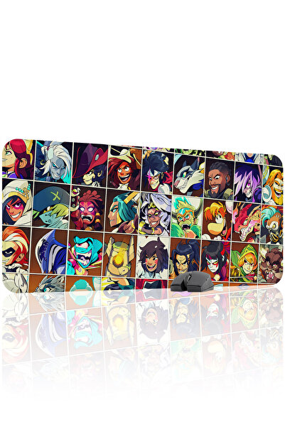 mousepad bastir Brawlhalla Non-Slip Stitched Rubber Player Mousepad V1 - 90X4...