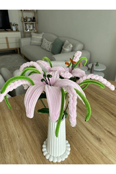 HanimLoop Pastel Lilyum , Zambak , Sümbül , Manolya , Papatya , Lale Şönil Va...