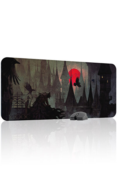mousepad bastir Mousepad pentru jocuri Bloodborne antialunecare din cauciuc c...