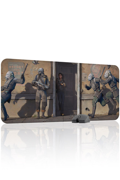 mousepad bastir Mousepad pentru jocuri Half Life antialunecare din cauciuc cu...