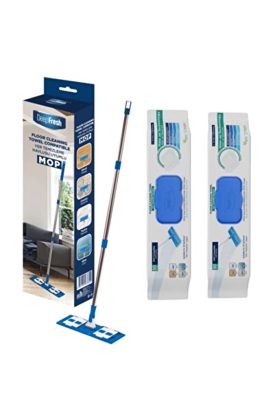 Deep Fresh Σετ Καθαρισμού Προσφοράς - Σφουγγαρίστρα και Υγρά Μαντηλάκια