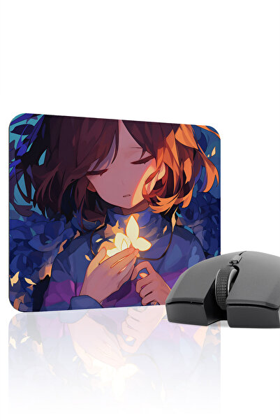 mousepad bastir Undertale مانع للانزلاق Dikişli Rubber Gaming Mousepad V4 - 2...