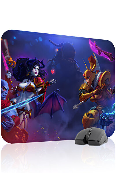 mousepad bastir لوحة ماوس الألعاب المطاطية Dota 2 مانع للانزلاق Stitched Rubb...