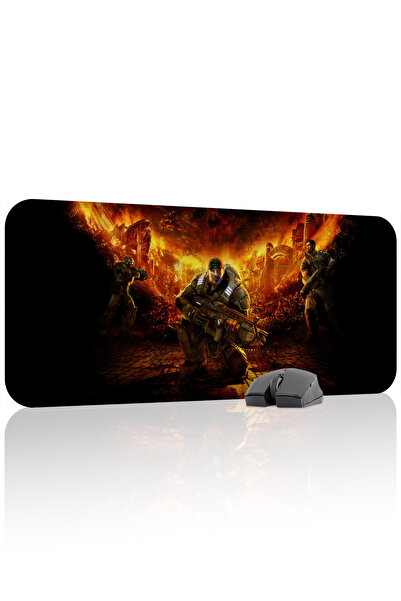 mousepad bastir Gears of War Αντιολισθητικό Ενιαίο ελαστικό mousepad παιχνιδι...