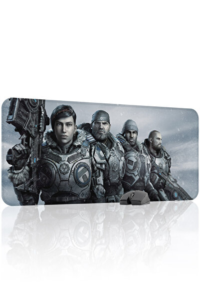 mousepad bastir Mousepad pentru gaming Gears of War antialunecare din cauciuc...
