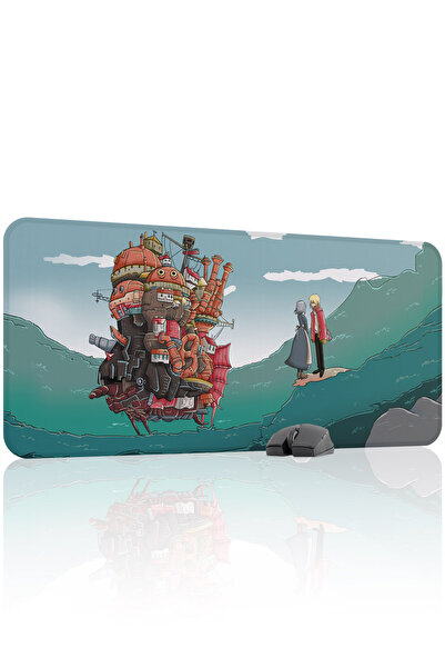 mousepad bastir Howl's Moving Castle Mousepad de gaming din cauciuc cusut V2 ...