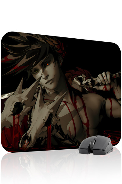mousepad bastir Hades Protivklizno prošiveni gumeni gaming podloga za miša V3...