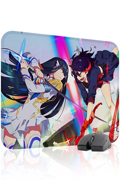 mousepad bastir لوحة ماوس مطاطية مخيطة من Kill la Kill مانع للانزلاق V2 - 48X...